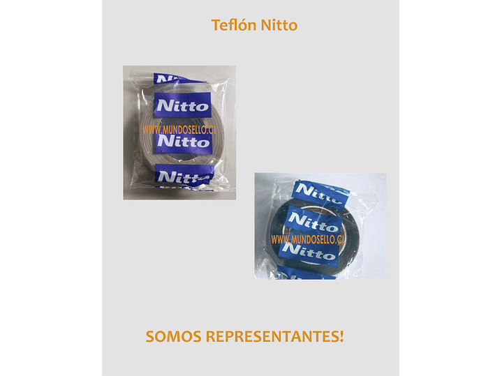 Rollo Teflón Nitto Original - Máquinas automáticas 2