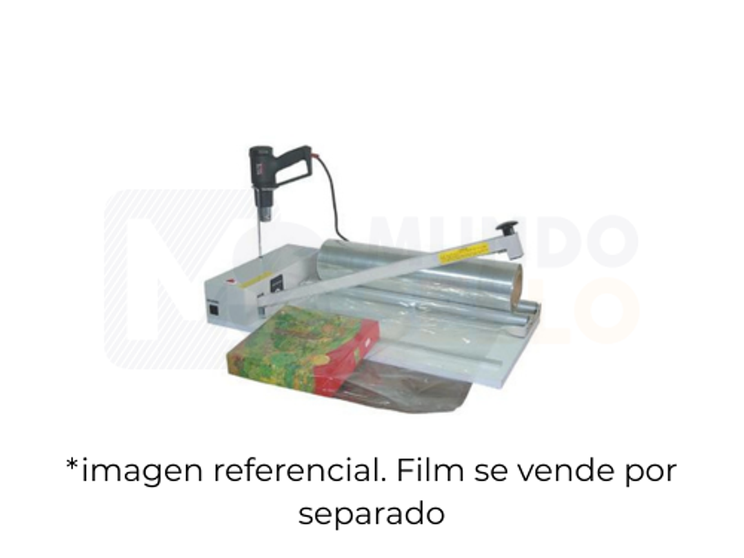 Selladora Film Termorretráctil 30 y 60 cm | Con o sin Pistola de Calor | Mundo Sello 1