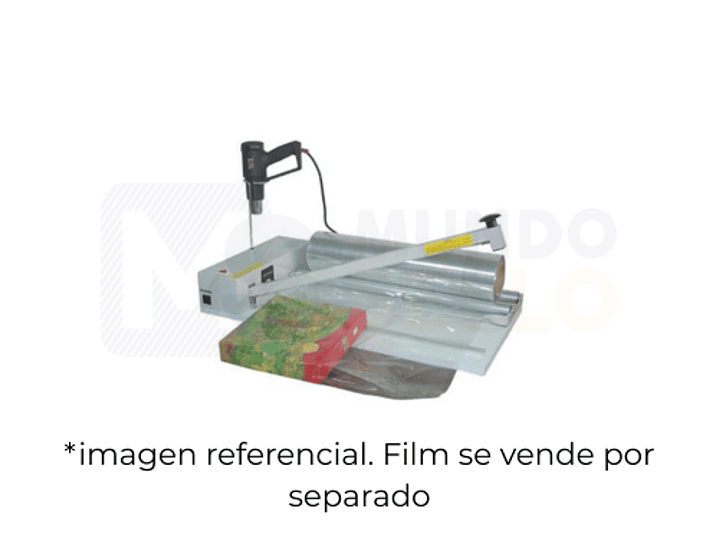Selladora Film Termorretráctil 30 y 60 cm | Con o sin Pistola de Calor | Mundo Sello 1