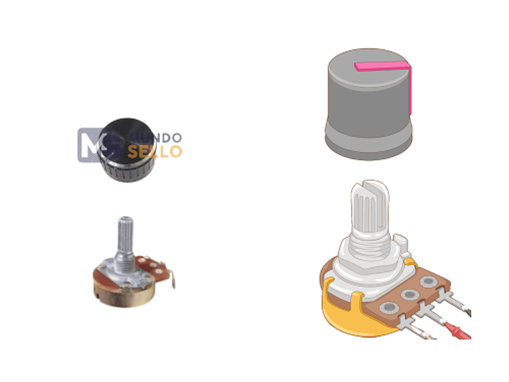 Perilla para Potenciómetro de Selladoras | Mundo Sello 4