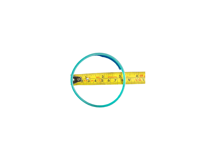 Aro de Silicona Verde 50/80 mm para Selladora Continua 1