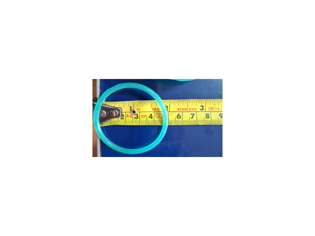 Aro de Silicona Verde 50/80 mm para Selladora Continua 2