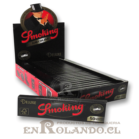 Papelillos Smoking Deluxe 1 1/4 - Display