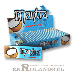 Papelillo Mantra sabor Coco 1 1/4 - Display