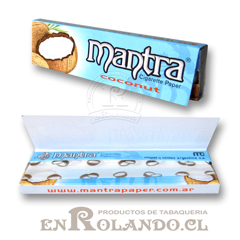 Papelillo Mantra sabor Coco 1 1/4 - Display