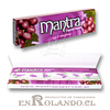 Papelillo Mantra sabor Uva 1 1/4 - Display