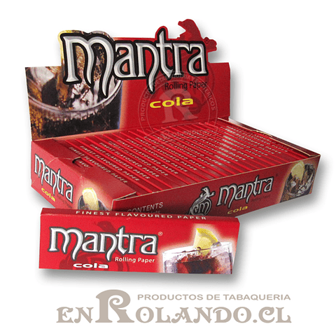 Papelillo Mantra sabor Cola 1 1/4 - Display