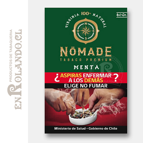 Tabaco Nómade Menta ($2.990 x Mayor)