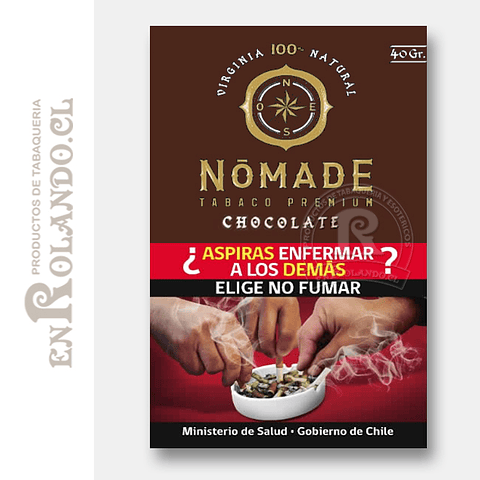 Tabaco Nómade Chocolate ($2.990 x Mayor)