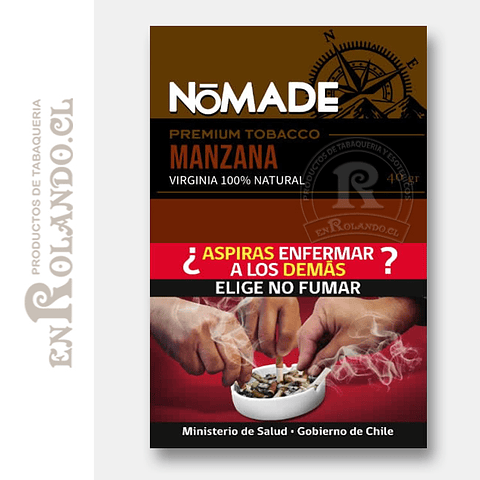 Tabaco Nómade Manzana ($2.990 x Mayor)