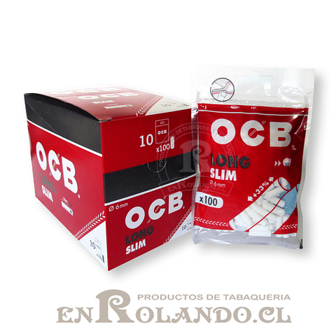 Filtro OCB Slim Long - Bolsa ($890 x Mayor)