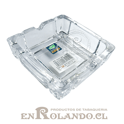 Cenicero Cristal Cuadrado ($1.490 x Mayor)