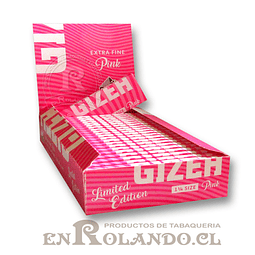 Papelillos Gizeh Pink  1 1/4 - Display ($7.400 x Mayor)