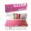 Papelillos Gizeh Pink  1 1/4 - Display ($7.400 x Mayor)