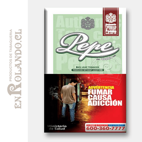 Tabaco Pepe Easy Green ($6.990 x Mayor)