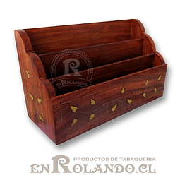 Organizador Escritorio de Madera ($4.990 x Mayor)