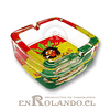 Cenicero de Vidrio Cuadrado - Diseños ($1.990 x Mayor)