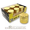 Moledor Metálico Gold #876 - 3 Pisos ($3.490 x Mayor)
