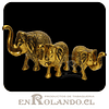 Set 3 Elefantes Metal #254 ($29.990 x Mayor)