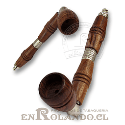 Pipa Madera y Metal #08 ($1.990 x Mayor) 