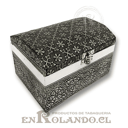 Caja Cubierta en Metal Labrado #13 ($7.990 x Mayor) 