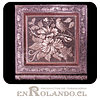 Porta Llaves Cubierta en Metal Labrado #07 ($7.990 x Mayor)