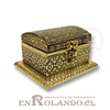 Caja Cubierta en Metal Labrado #10 ($2.990 x Mayor) 