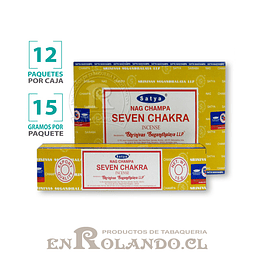 Incienso Satya Nag Champa " 7 Chakras" ($4.990 x Mayor)