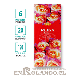 Incienso SAC  "Rosa" ($1.690 x MAYOR)- 120 varas