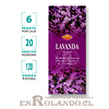 Incienso SAC  "Lavanda" ($1.690 x MAYOR) - 120 varas