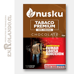 Tabaco Virginia Chocolate Nusku + Regalo ($3.490 x Mayor)