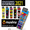 Encendedor Nusku Diseños 25 uds. - Display ($3.990 x Mayor)