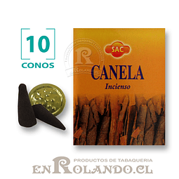 Caja de 10 Conos Tradicionales "Canela" ($415 x Mayor) 