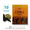 Caja de 10 Conos Tradicionales "Canela" ($415 x Mayor) 