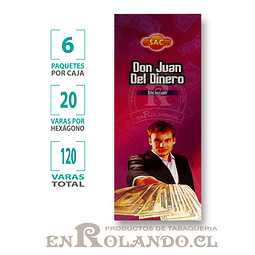 Incienso SAC  "Don Juan del Dinero" ($1.990 x MAYOR) - 120 varas