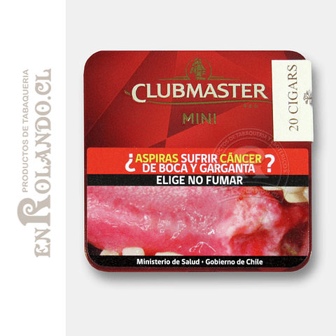 Purito Clubmaster Mini Red 20 uds ($7.800 x Mayor) 
