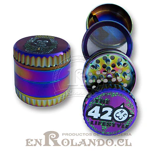 Moledor Tornasol Metal - 3 pisos #4145 ($4.990 x Mayor) 