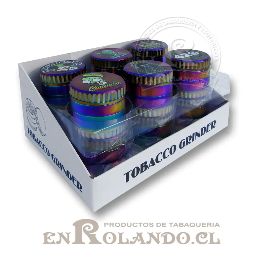 Moledor Tornasol Metal - 3 pisos #4145 ($4.990 x Mayor)  2