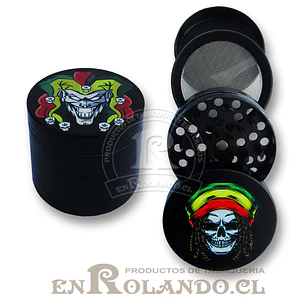 Moledor Metal Diseños - 3 pisos #0645 ($3.990 x Mayor) 