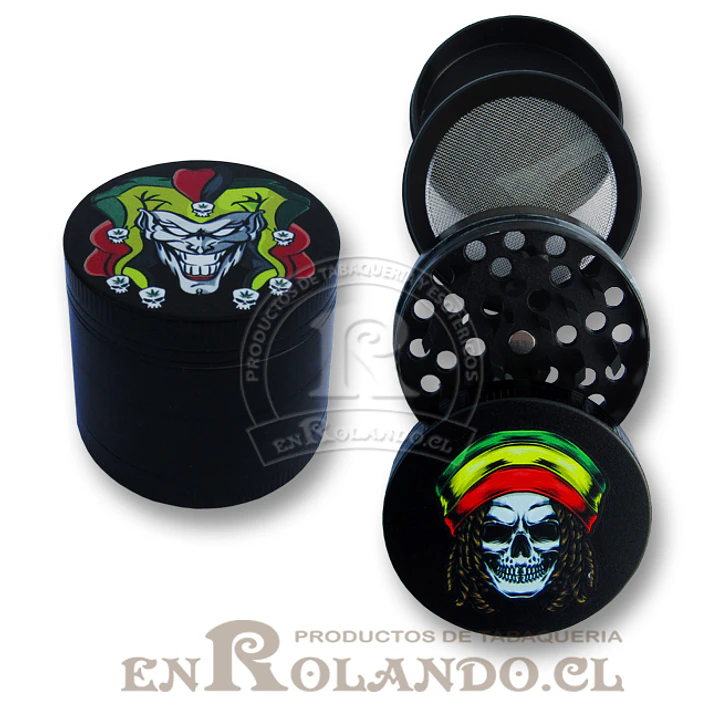 Moledor Metal Diseños - 3 pisos #0645 ($3.990 x Mayor)  1