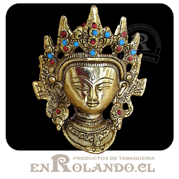 Rostro Buda Metal Decorado #401 ($4.990 x Mayor)
