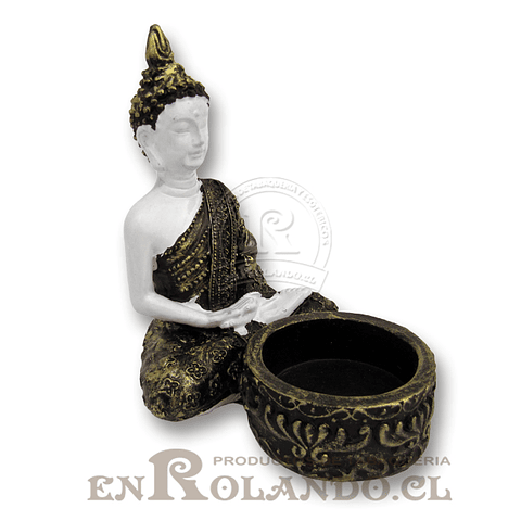 Porta Vela Buda Orando #33063B ($3.990 x Mayor)