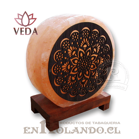 Lampara de Sal 3D Mandala ($17.990 x Mayor)