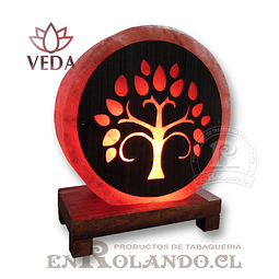 Lampara de Sal 3D Arbol de la Vida ($17.990 x Mayor)