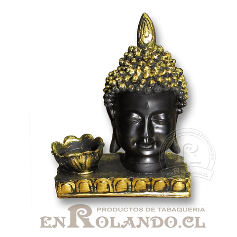 Porta Vela Rostro Buda #7577-155B ($5.990 x Mayor)