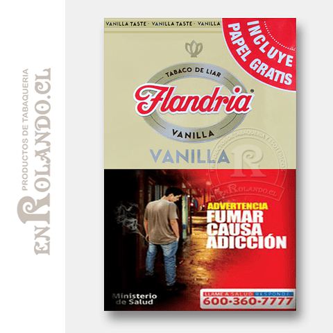 Tabaco Flandria Vainilla 40 grs ($7.490 x Mayor)