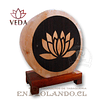 Lampara de Sal 3D Lotus ($19.990 x Mayor)