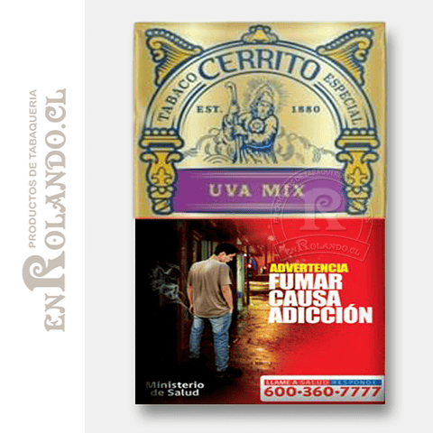 Tabaco Cerrito Uva Mix ($4.990 x Mayor)