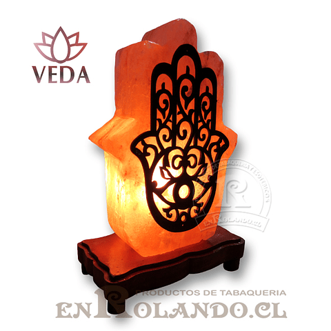 Lampara de Sal 3D Mano Espiritual ($19.990 x Mayor)