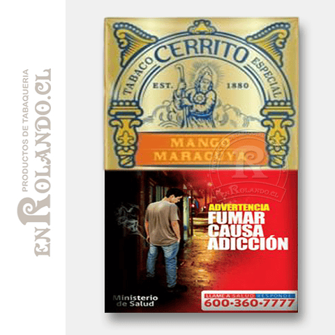 Tabaco Cerrito Mango Maracuya ($4.990 x Mayor)